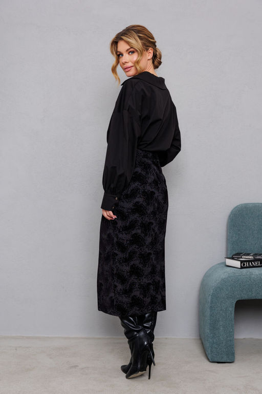 Рубашка AMORI 6464 черный  фото 3