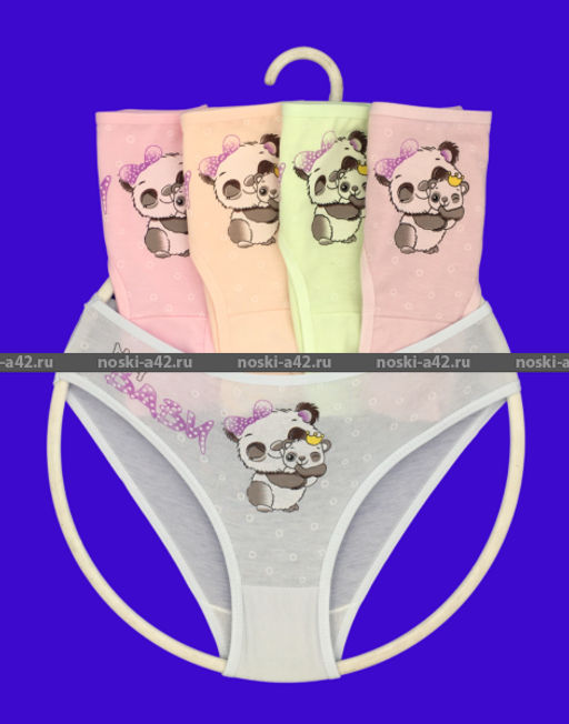 Цена за 10 шт. Подростковые трусы для девочек COOL KID арт. 2530 (2528) 2XL (8-9 лет) - For you фото 2