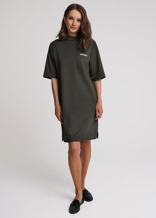 Платье жен. т.зелен 136314/115сд - Clever wear фото 3