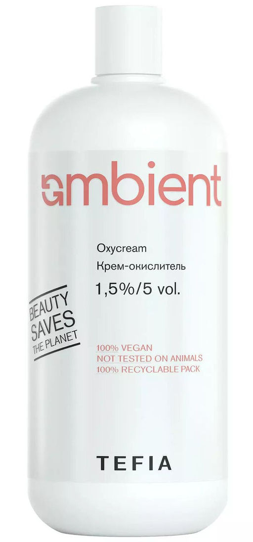 Крем-окислитель 1,5% 5 vol. AMBIENT, 900 мл - Tefia фото 2