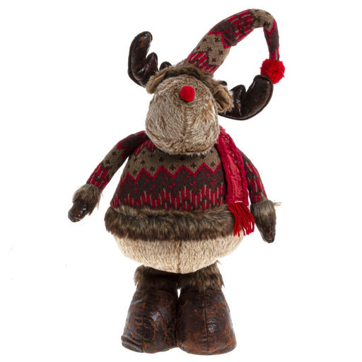 Игрушка набивная "Олень", L26 W17 H97/45 см