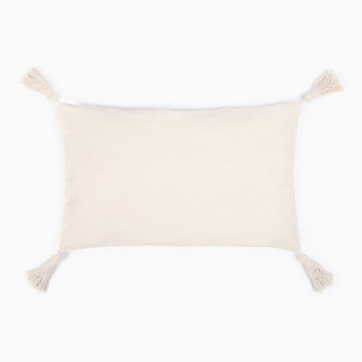 Наволочка декоративная Этель Бохо, 30х50 см, цвет молочный, 100% хлопок  фото 3