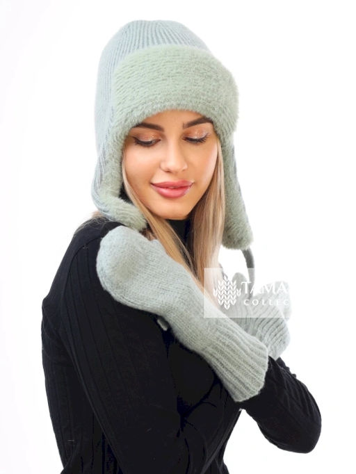 Шапка-ушанка женская Лола - Tamasha фото 46