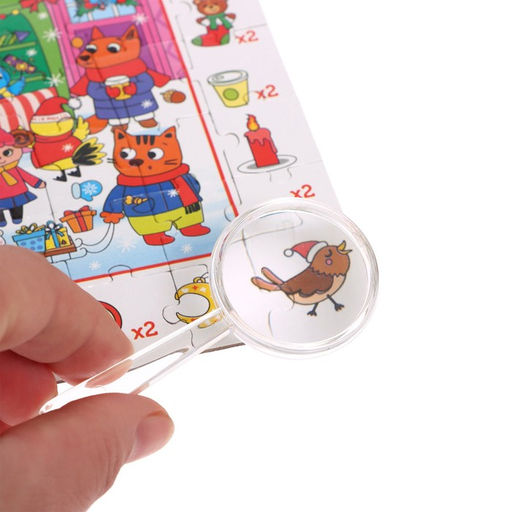 Пазл «Собери, найди, покажи. Новогодние хлопоты», 260 деталей