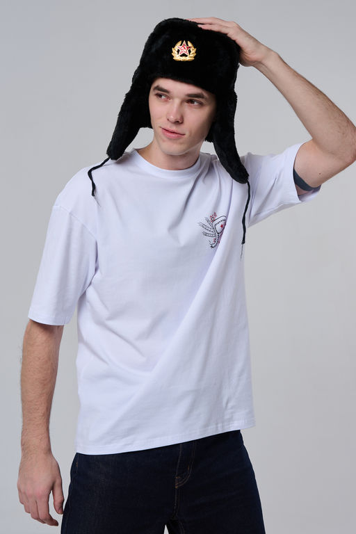 8579 футболка оверсайз мужская