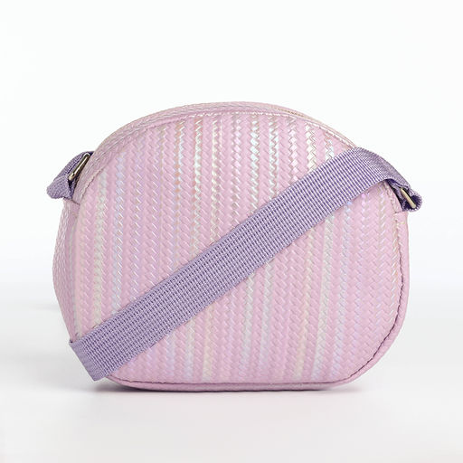 Сумка детская на молнии, цвет сиреневый - Simaland фото 2