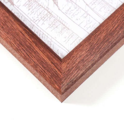 Фоторамка для фото 15×21 см Tonga, сосна, (пластиковый экран), венге