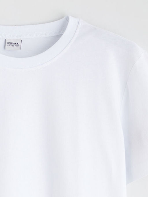 Bisiklet Yaka Basic Erkek ?ocuk Ti??rt