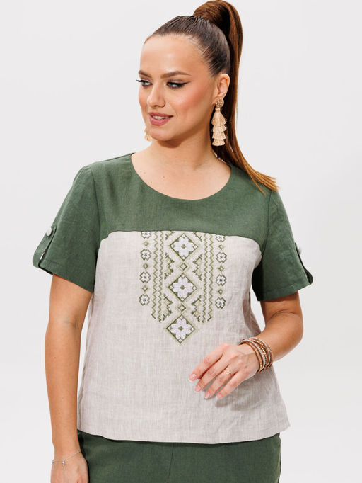 Костюм Galean Style 977.1 зелёный