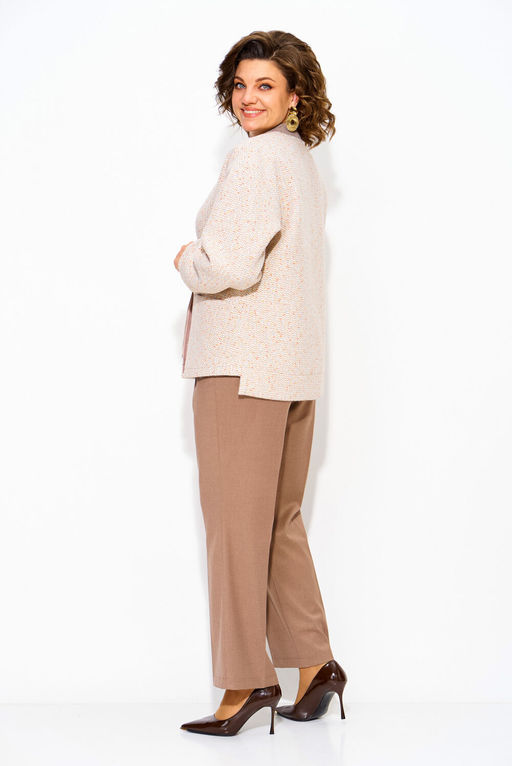 Жакет Liliana 1342 жемчужное капучино  фото 5