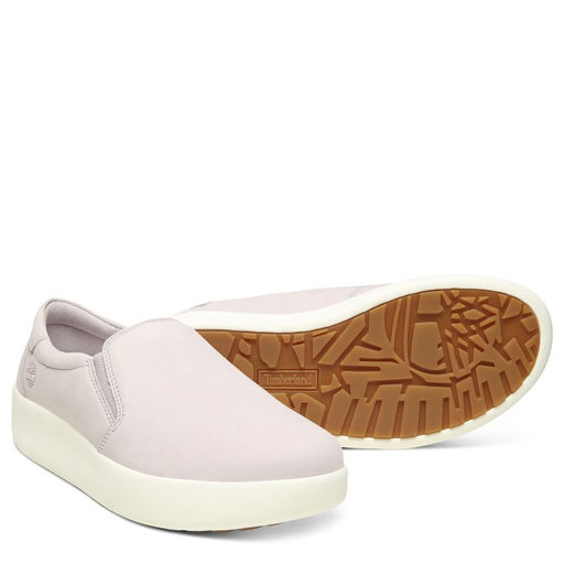 Полукеды Timberland Berlin Park Slip-On фиолетовые  фото 3