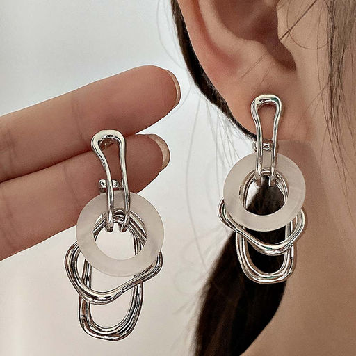 Серьги длинные на гвоздиках арт. 13 2872 (id 259765)
