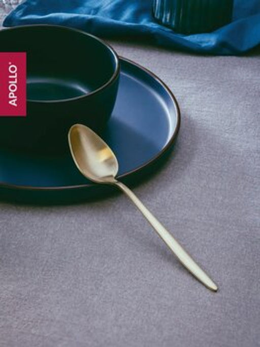 Набор столовых приборов APOLLO "Lungo matt Сhampagne" 16 пр.