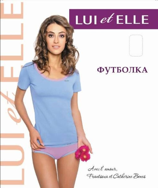 Lui et Elle / Футболка NICOLE небесно голубой