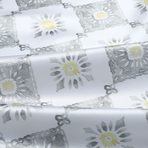 Скатерть «Доляна» Gray diamonds, 145×180 см