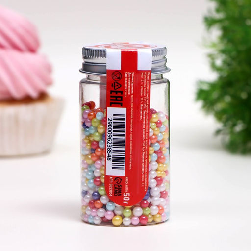 Посыпка кондитерская Яркий микс Пасха, 4 мм, 50 г - Кондимир фото 6