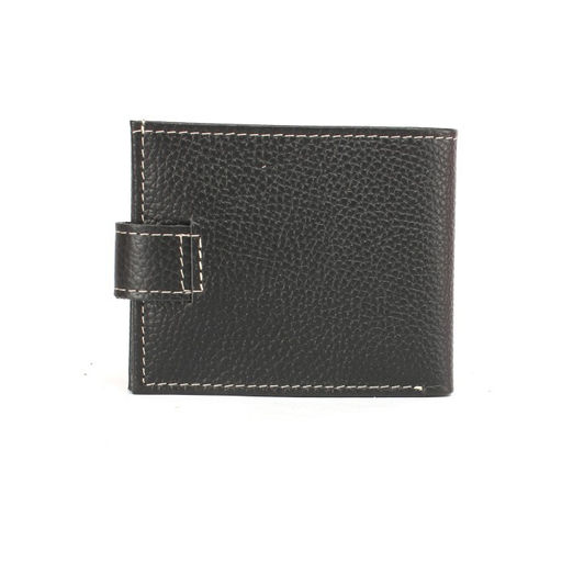 Портмоне мужское Croco-ПР-908 натуральная кожа 3 отд, 3 карм, черный флотер (40) 254903 фото 2