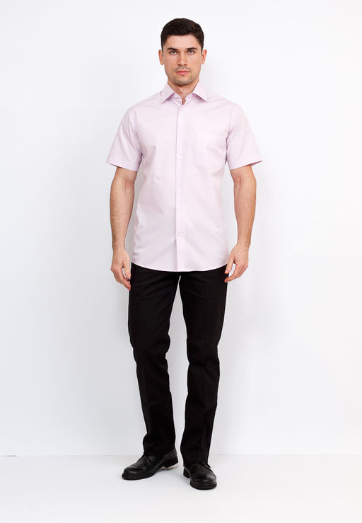 Сорочка мужская короткий рукав GREG 710/309/LIL/Z  фото 9