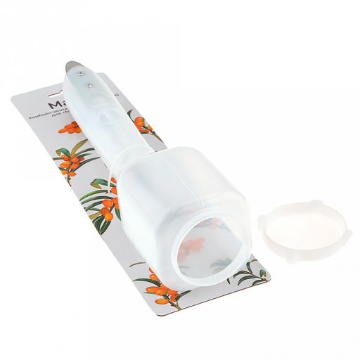 Марья (Maria) Комбайн (контейнер) плодосборник для облепихи, 32х8х8см, пластик/нерж., цвет белый, на картоне (Китай) - Домашняя мода фото 7