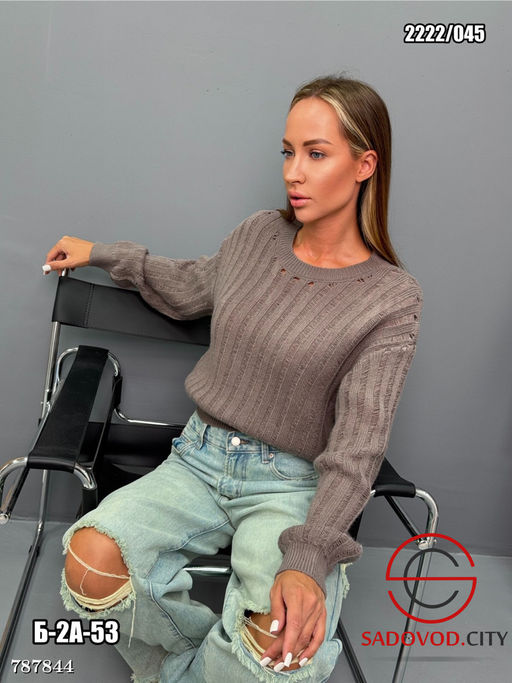 Женский свитер свободный - Bruno фото 2