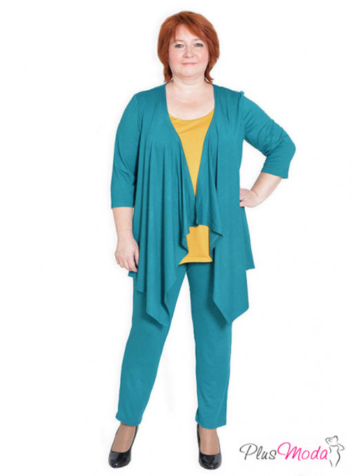 Кардиган Модель №268 размеры 50-80 - Plusmoda фото 3