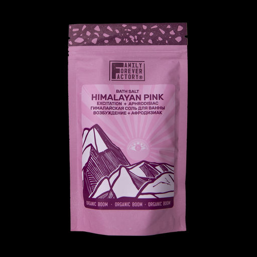 Family Forever Organic Boom Соль Гималайская для ванны "ВОЗБУЖДЕНИЕ + АФРОДИЗИАК" 300г