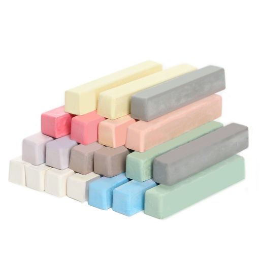 Цена за 2 шт. Мелки цветные школьные, набор 20 шт. «Щенячий патруль», прямоугольные