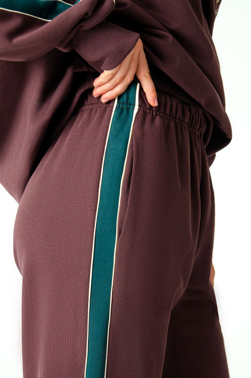 Арт. 2-543 Костюм женский с брюками 44-50 (4 шт) Цвет:коричневый