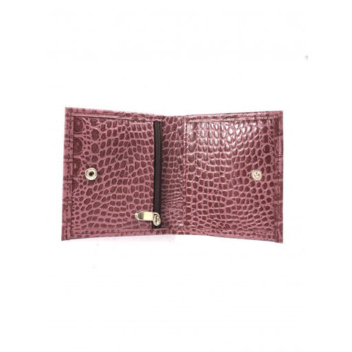 Портмоне женское Croco-ПР-917 натуральная кожа 2 отд, 6 карм, ирис кайман (252) 264739  фото 3