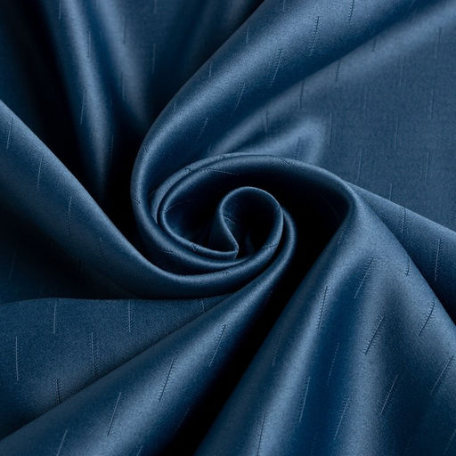 Штора портьерная «Этель. Штрихи», синяя, 130×300 см