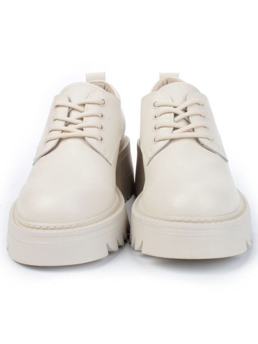 01-C1802-3 BEIGE Ботинки демисезонные женские (натуральная кожа)