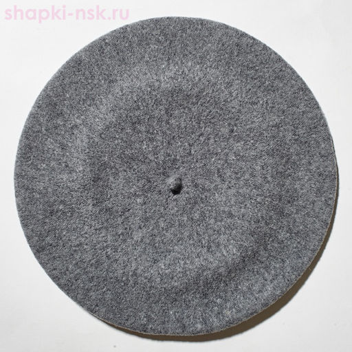 Берет Меланж фетр без отделки 11 Берет женский (56-58)