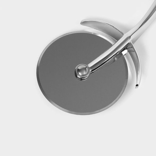 Нож для пиццы и теста Доляна Dali, 18.5 см, нержавеющая сталь, серебристый