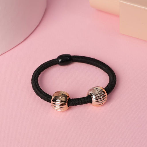 Цена за 6 шт. Резинка для волос «Шарики», рельеф