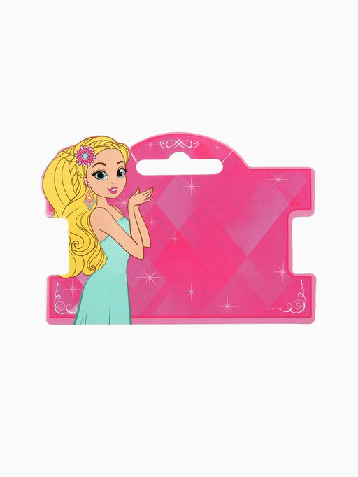 Цена за 2 шт. Набор детский "Выбражулька" 2 пр-та: кольцо б-р, браслет 6 см, ракушки, розовый