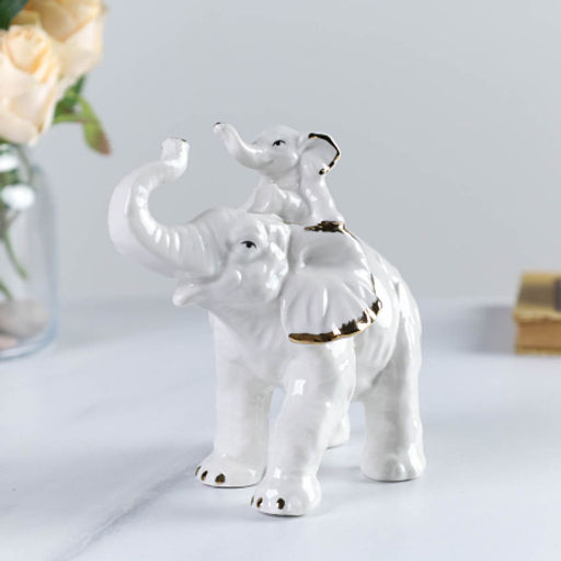 Статуэтка Слоны 12х13 см / B1915 /уп 36/ - Галеонтрейд фото 2