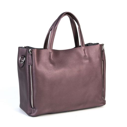 Женская кожаная сумка К-1022-208 Ред Браун - Cidirro фото 3