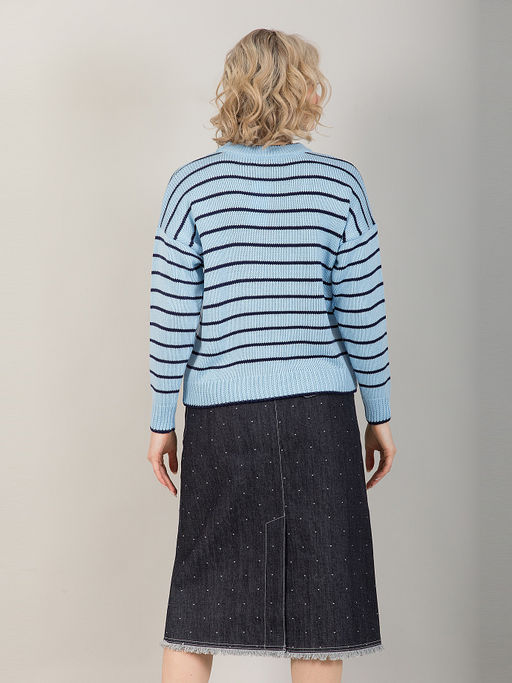 Джемпер в полоску - Stilla фото 15