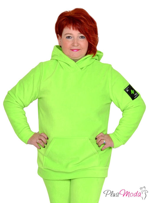 Толстовка Модель №1439 размеры 44-84 - Plusmoda фото 3