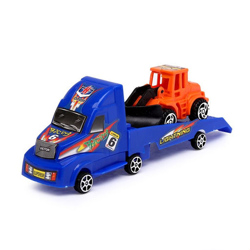 Инерционная машина Эвакуатор, с трактором, цвета МИКС - Simaland фото 8