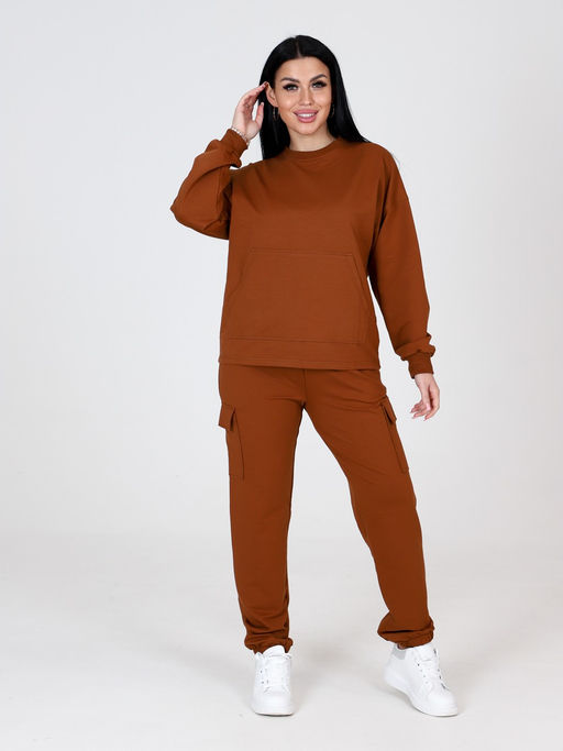 СК-2304 ЖЕНСКИЙ СПОРТИВНЫЙ КОСТЮМ (Кэмел) - А-дина фото 3