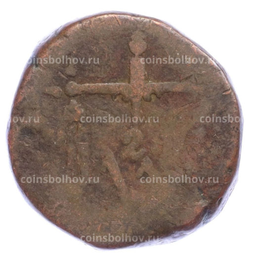 Монета 2 пайса 1802-1808 года Британская Ост-Индская компания Бомбейское президенство