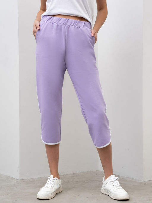 Бриджи жен.арт.1221-3,сиреневые