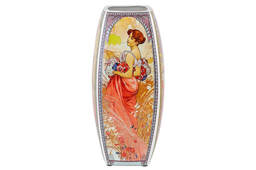 Ваза 3 л 12,5*12,5*28 см Времена года квадрат, NEW BONE CHINA - Elan gallery фото 7