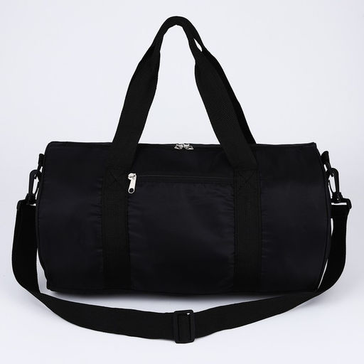 Сумка спортивная ROAR, 40×24×21, на молнии, длинный ремень, черная