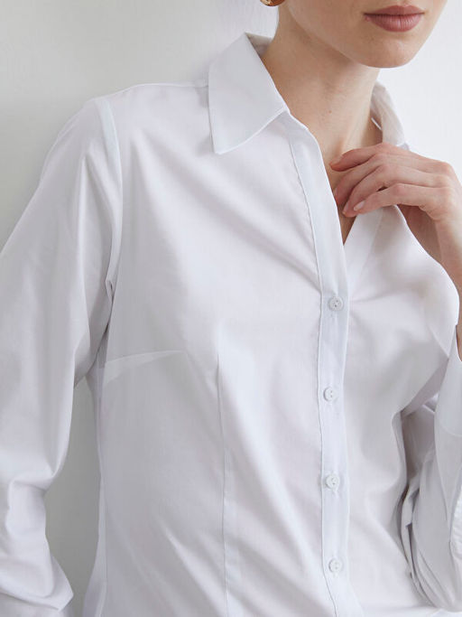 Regular Fit Poplin Kad?n G?mlek