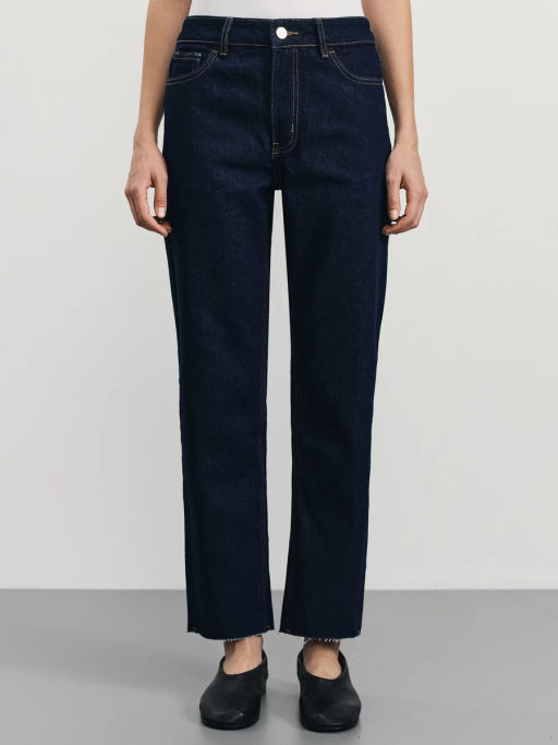 Джинсы straight укороченные / Zarina фото 2