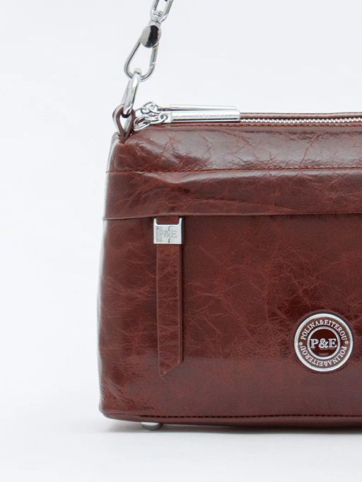 Сумка 0227CB coffee Polina&Eiterou