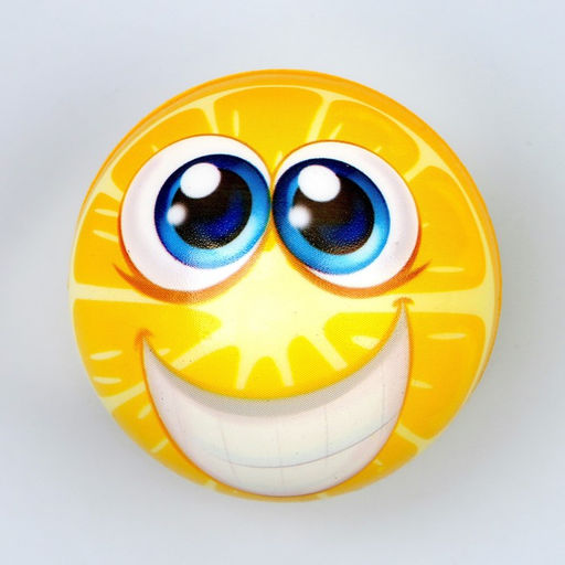 Цена за 12 шт. Мяч детский мягкий Глазастик, 6.3 см, МИКС - Funny toys фото 9