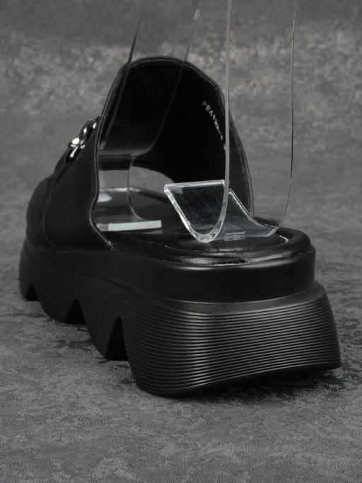 08-PEA122-1 BLACK Босоножки женские (натуральная кожа)